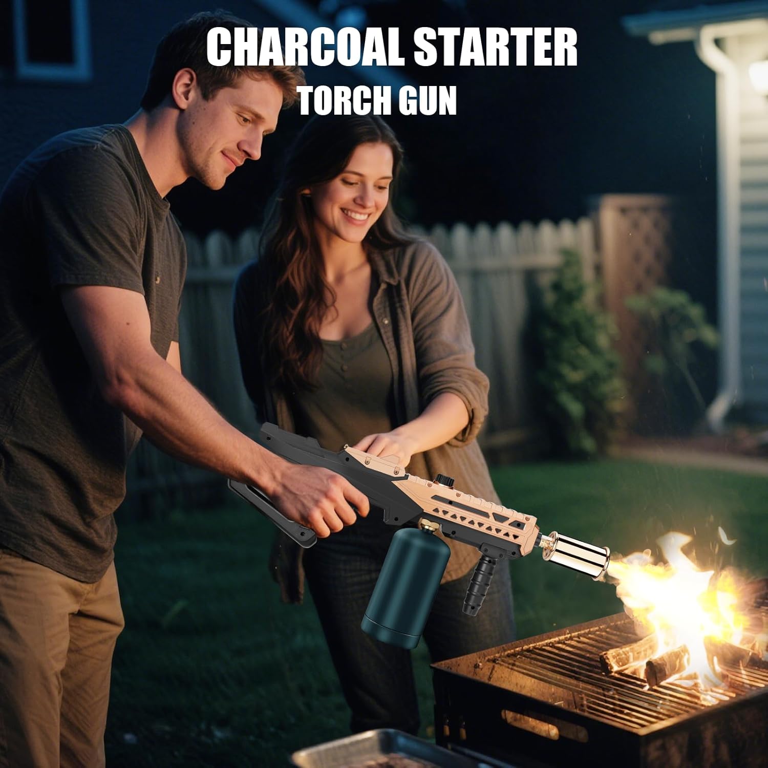 Thumbnail 2 de ARTFLAMM Flame Thrower Gun - Propane Cooking Torch for BBQ, Campfire and More