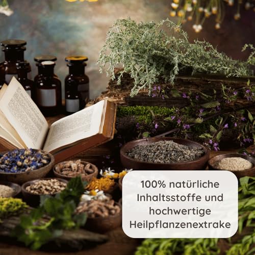 Detalle de Blaues Wunder Handcreme von Schlosskräuter – Intensive Pflege für sehr trockene und rissige Hände
