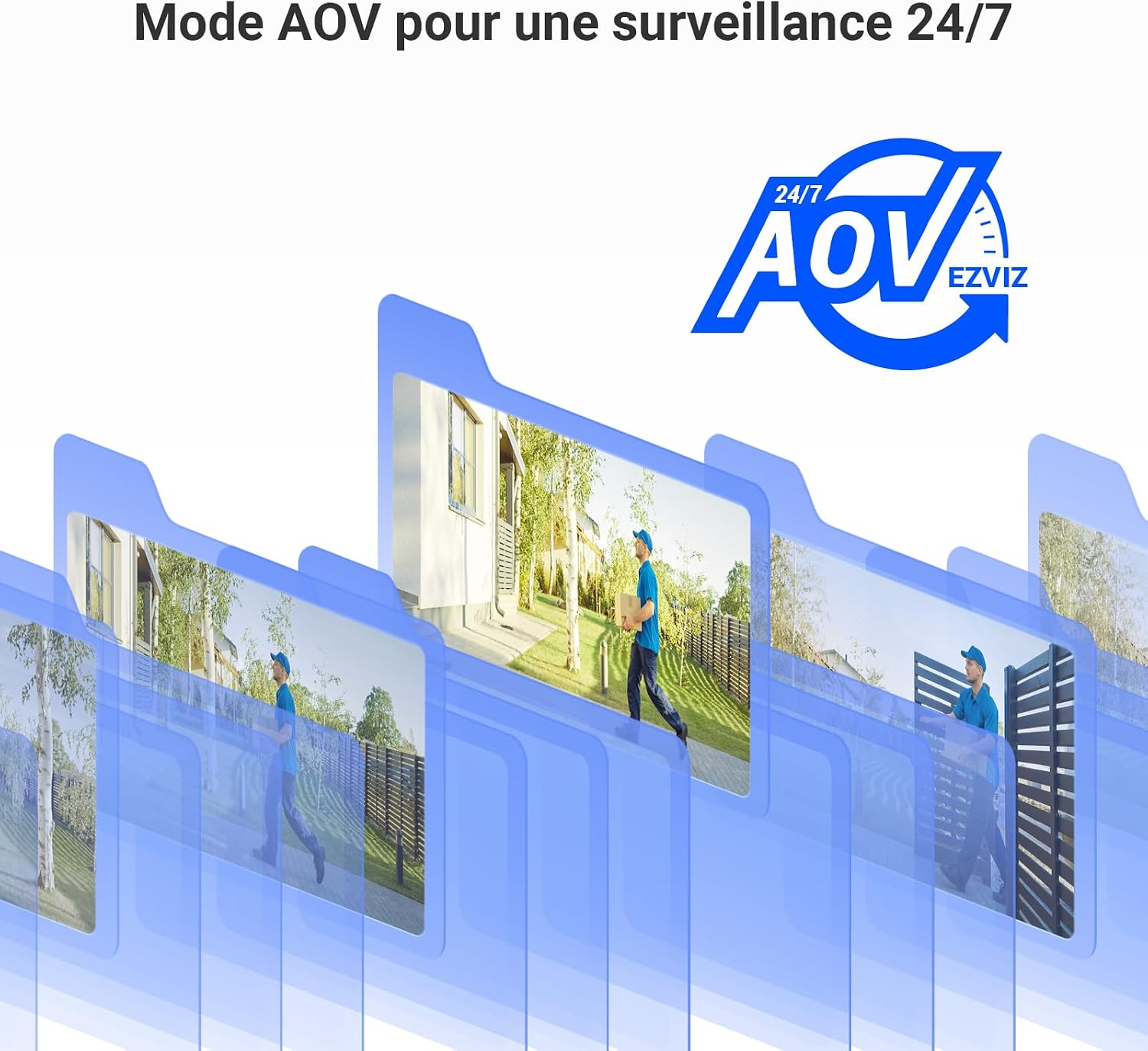 Thumbnail 3 de EZVIZ BC1C 4K KIT-buitencamera op batterij met wifi 6 en kleurennachtzicht