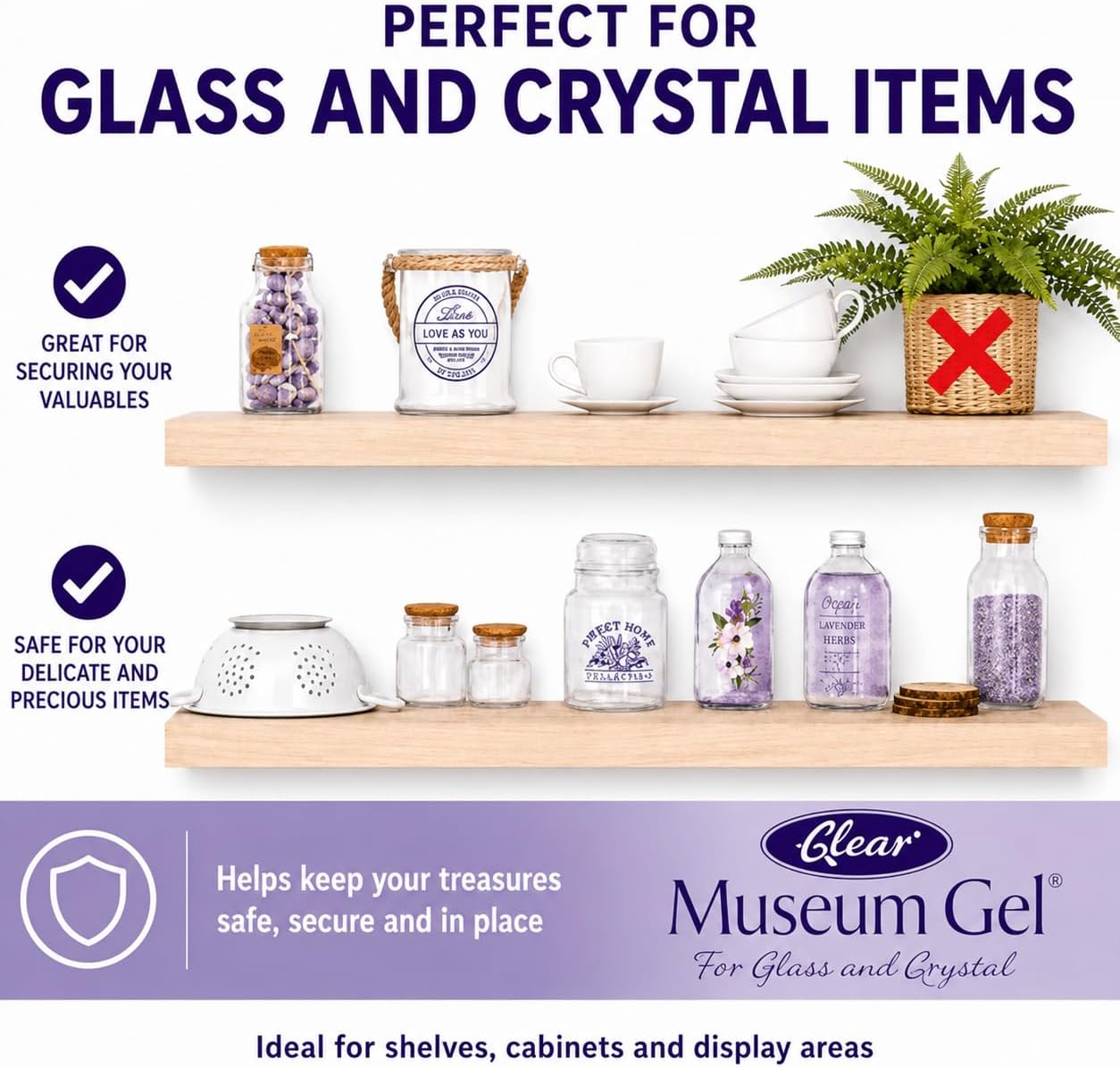 Detalle de Quakehold! 33111 Clear Museum Gel, 4 oz Removable Display Adhesive