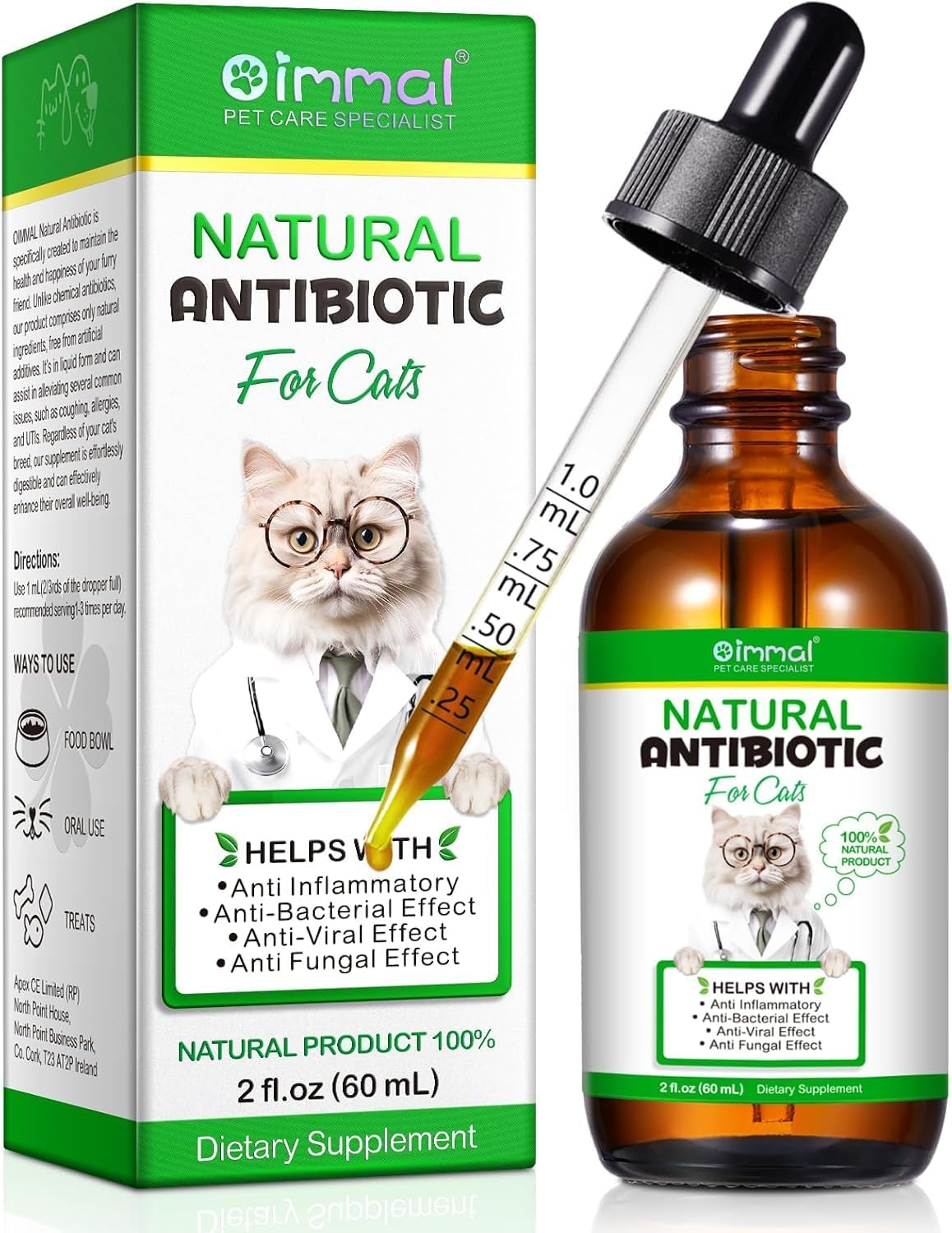 Antibiotici per gatti 60 ml 🐱