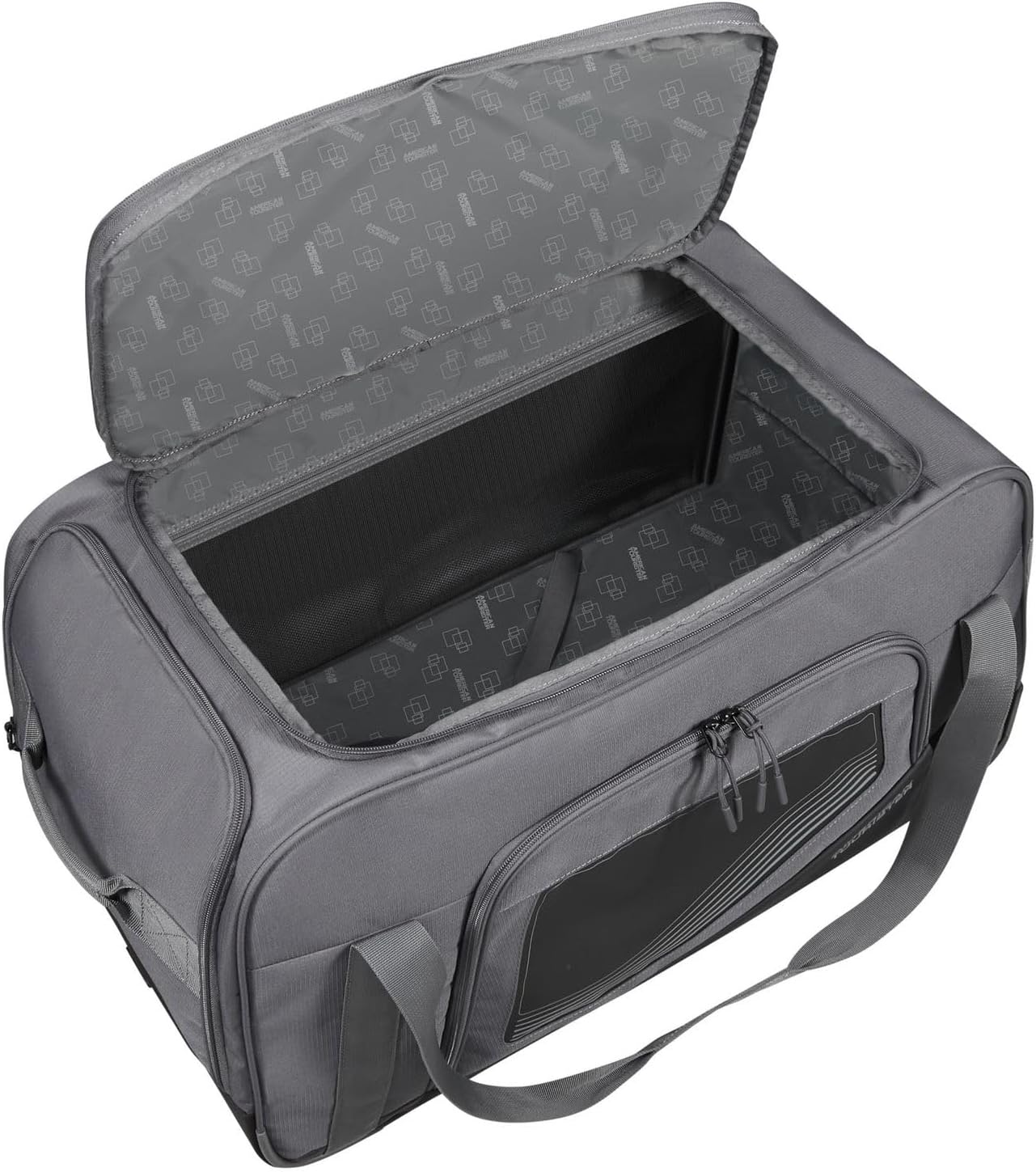 Detalle de American Tourister City Racer 55 cm wheeled travel bag (50 L) with shoe compartment and smart sleeve
