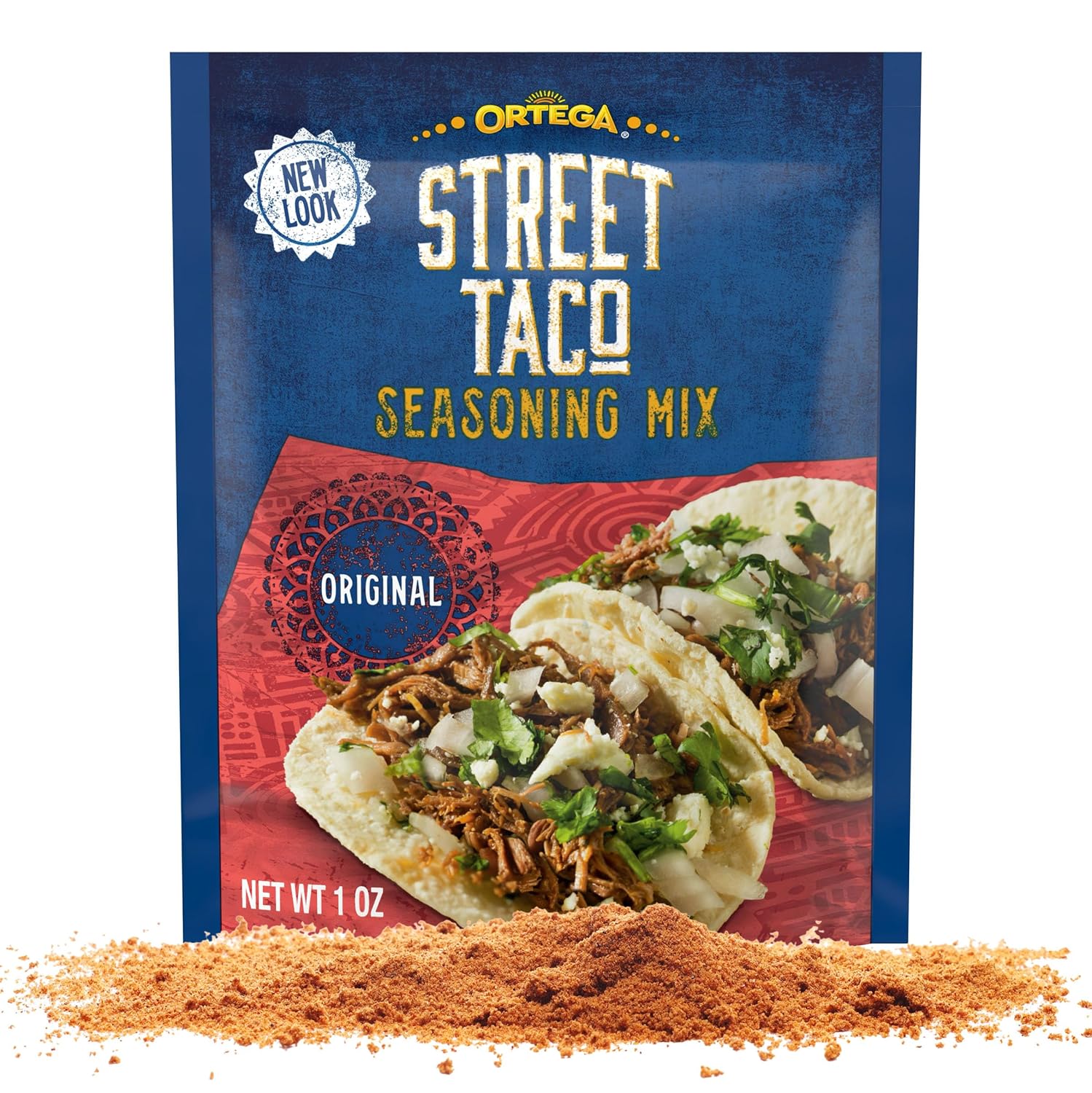 Thumbnail 2 de Ortega 1165247 Original Street Taco Seasoning Mix, 12 x 1-Ounce Packets