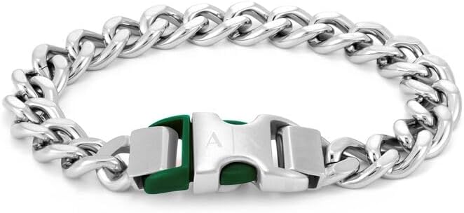 Thumbnail 3 de Armani Exchange bracciale da uomo in acciaio inossidabile con chiusura a fibbia
