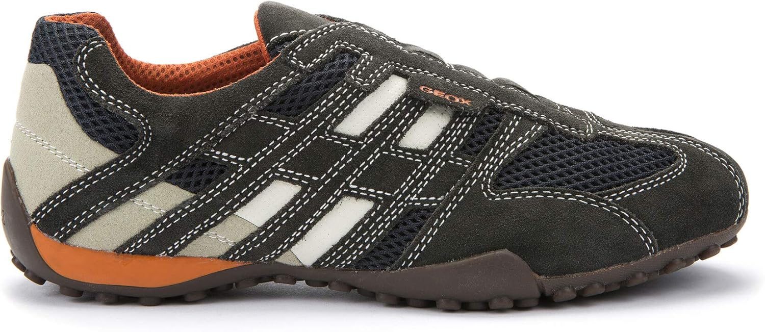 Thumbnail 2 de Geox Herren Uomo Snake LSneakers – Lederoberfläche, bequemes Innenmaterial
