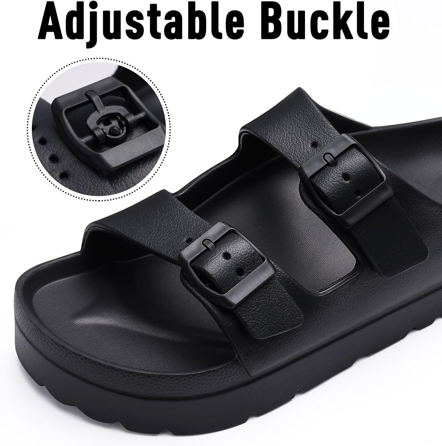 Thumbnail 3 de Goosecret Women’s Platform Sandals with Arch Support, Chunky EVA Foam Slip-On Slides