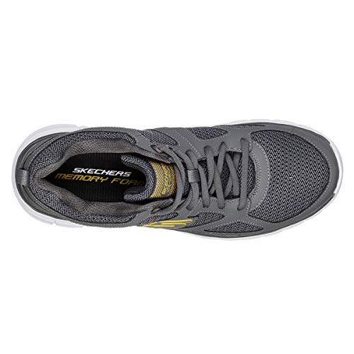 Detalle de Skechers Burns-Agoura Hommes Baskets, Gris, 43 EU