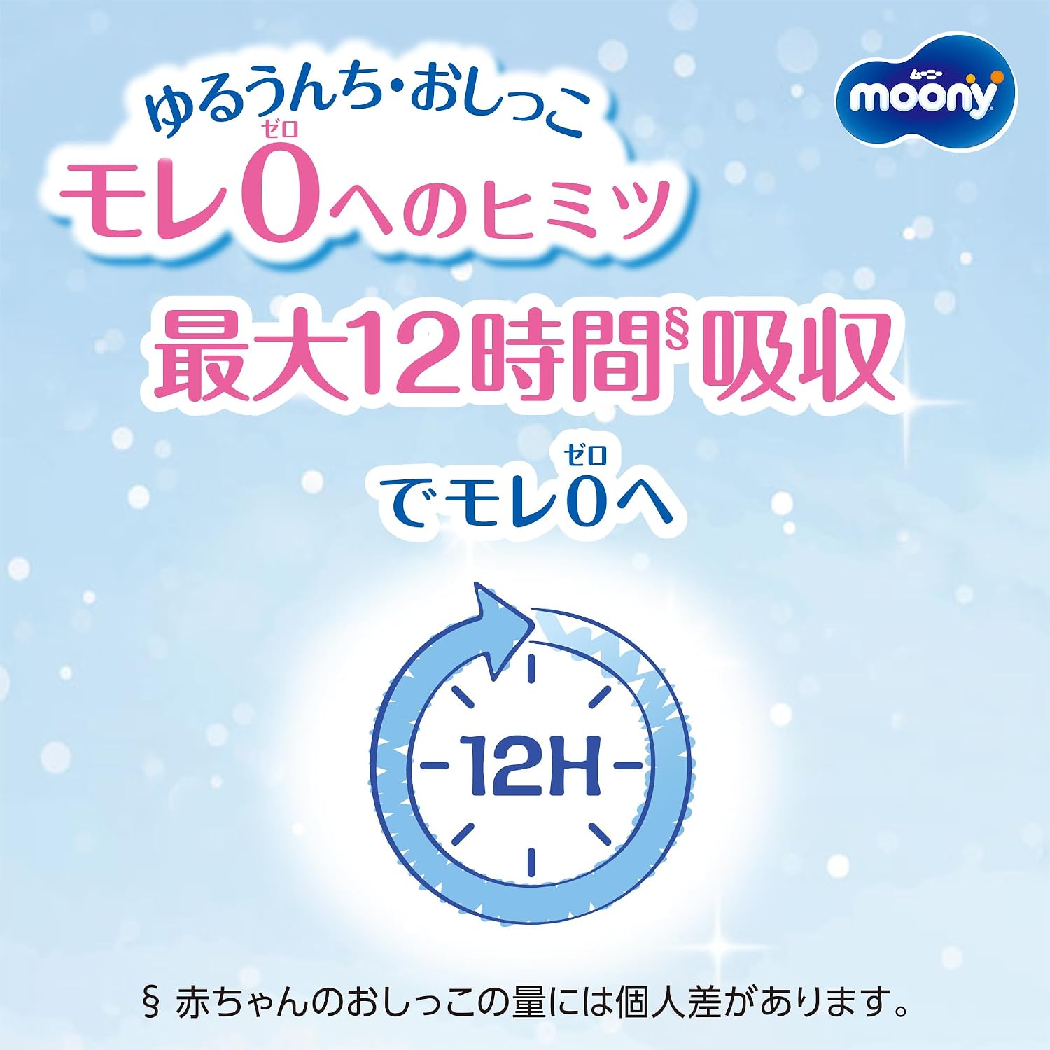 Detalle 2 de ムーニーマン ゆるうんちモレ安心 Mサイズ パンツタイプ 5〜10kg・204枚