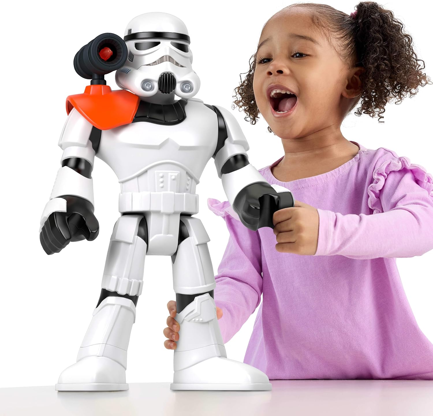 Thumbnail 1 de Fisher-Price Imaginext STAR WARS XXL Sturmtruppler-Figur HXG53 (ca. 42 cm) mit Starter, beweglich, ab 3 Jahren