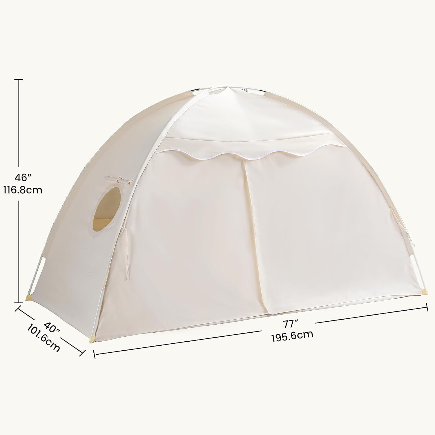 Detalle de Tiny Land Kids Play Tent, 77" x 40" x 46