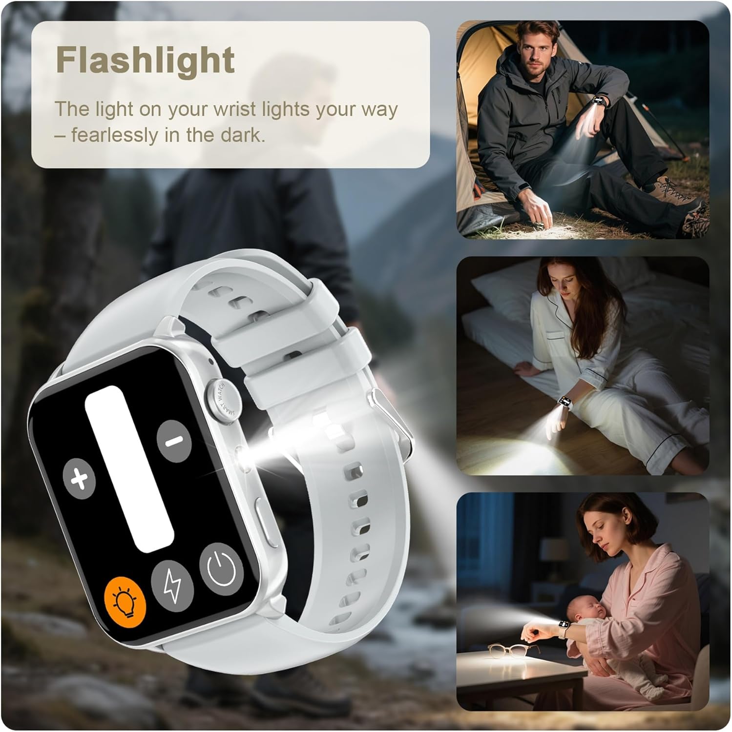 Thumbnail 5 de IOWODO Smart Watch 1.91" HD Fitness Watch