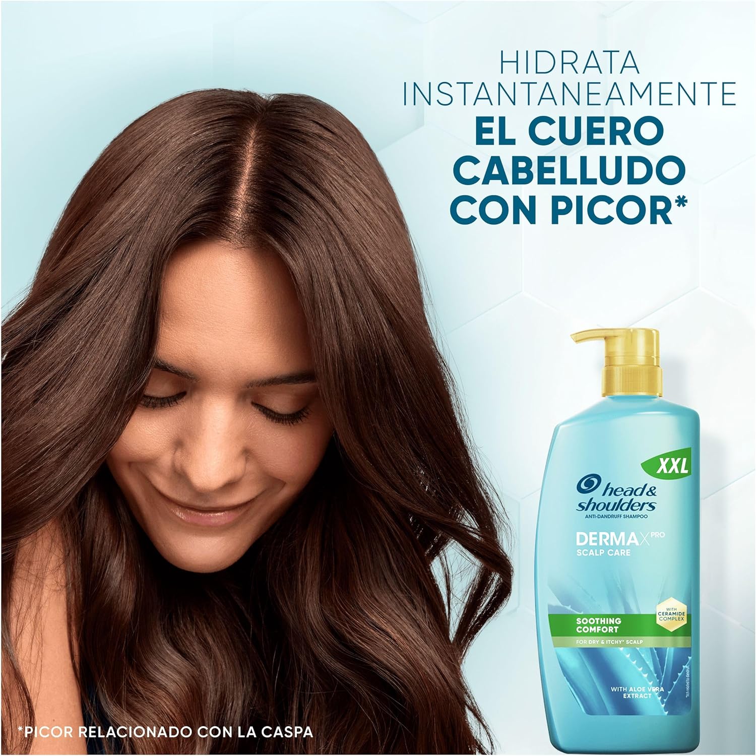 Thumbnail 5 de Head & Shoulders DermaXPro Shampooing Antipelliculaire Apaisant 800 ml – Aloe Vera et Complexe de Céramides