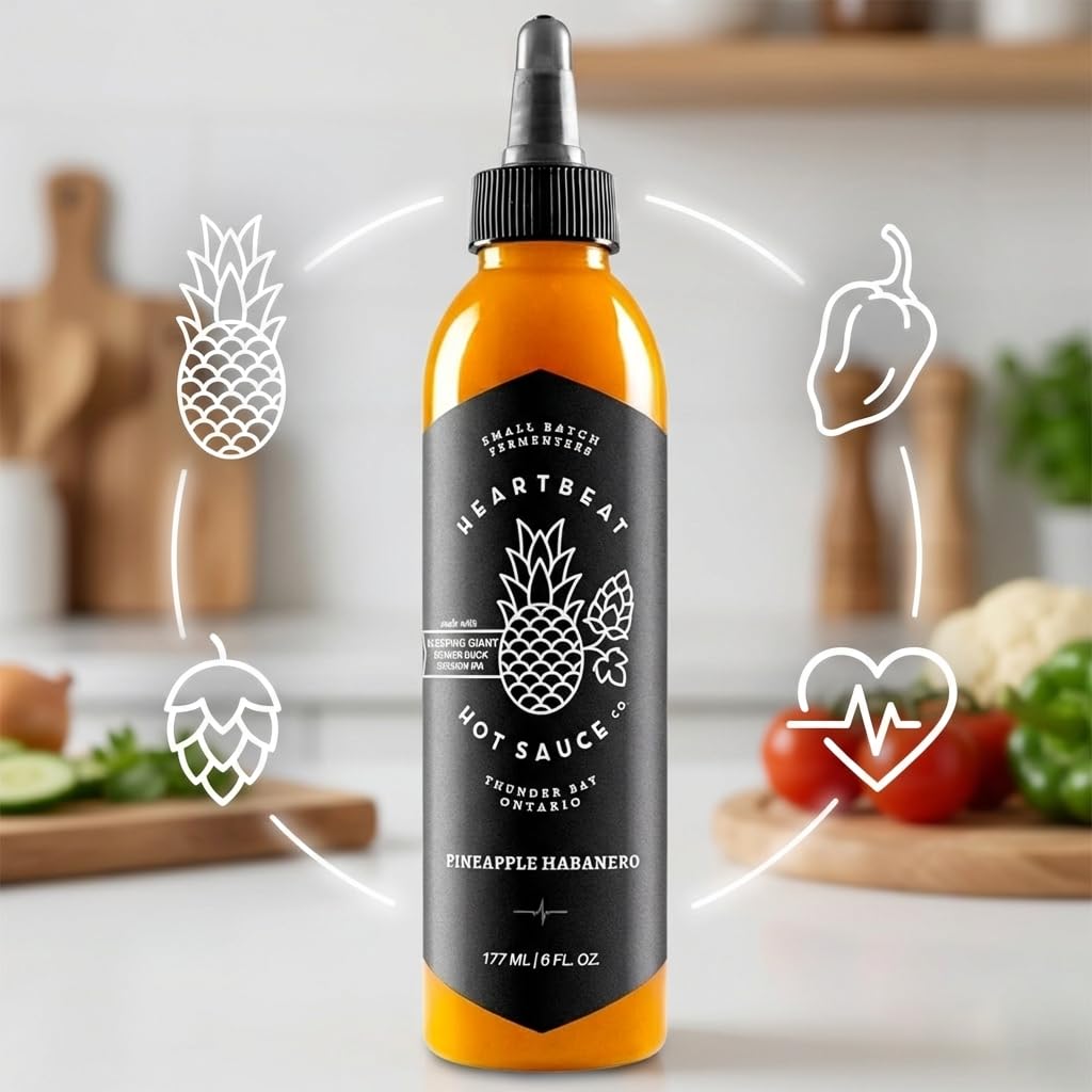 Detalle de Heartbeat hot sauce, 6 oz