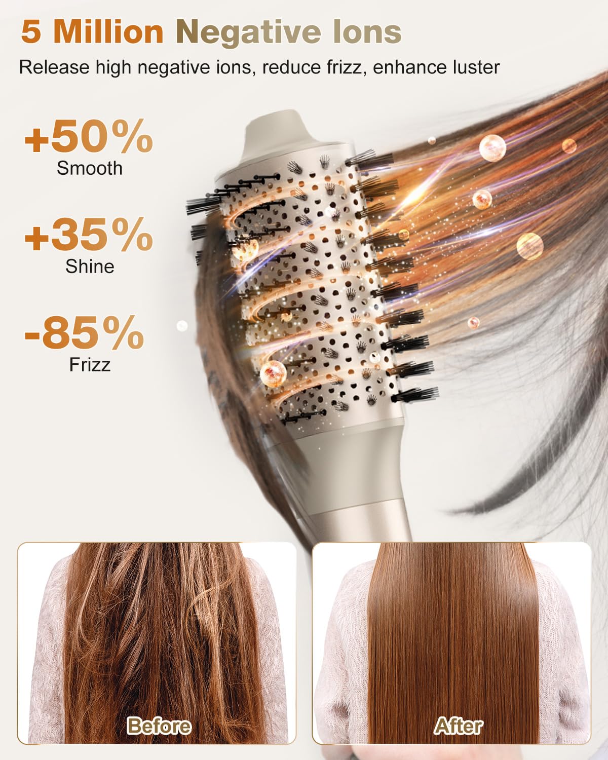 Thumbnail 4 de 7MAGIC 6-in-1 Hair Styler Brush 110,000 RPM 💇♀