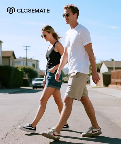 Thumbnail 1 de CLOSEMATE pack de 6 pares calcetines invisibles tobilleros de algodón con silicona (Pinkies, verano)