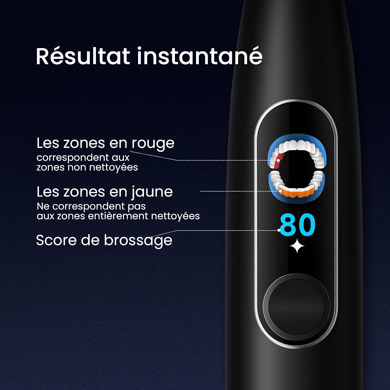 Detalle 2 de Oclean X Elite 10 Brosse à dents éléctrique