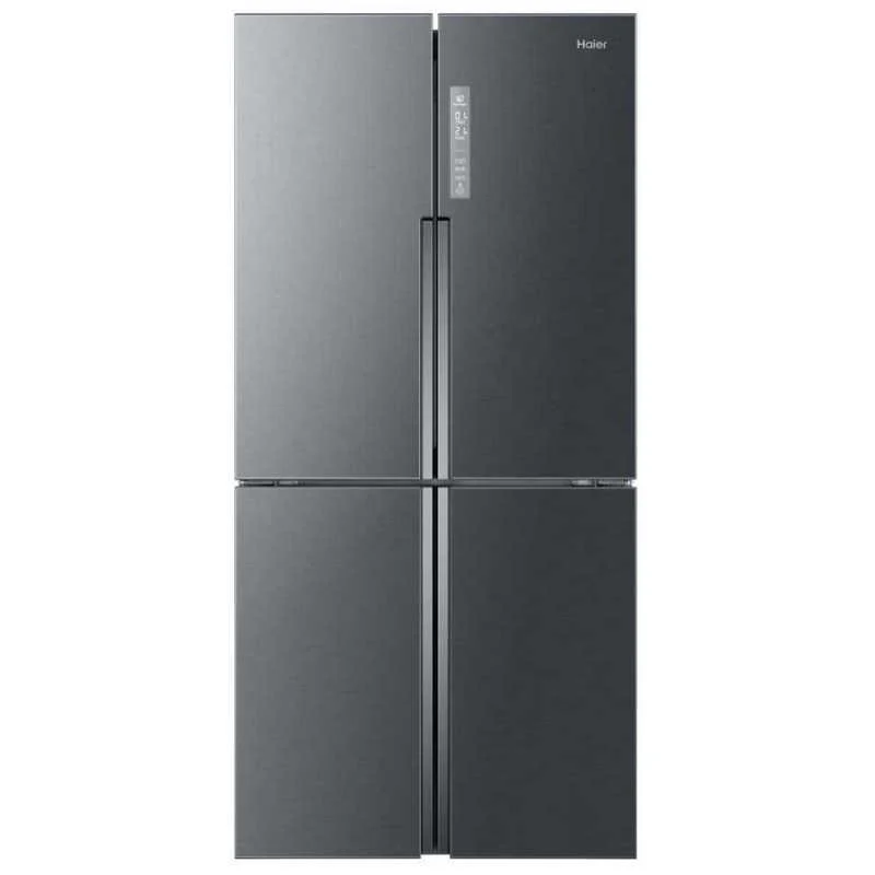 Detalle de Haier HTF-458DG6: Frigorífico Americano F Acero Inoxidable, con Flex de 25% y iluminación LED