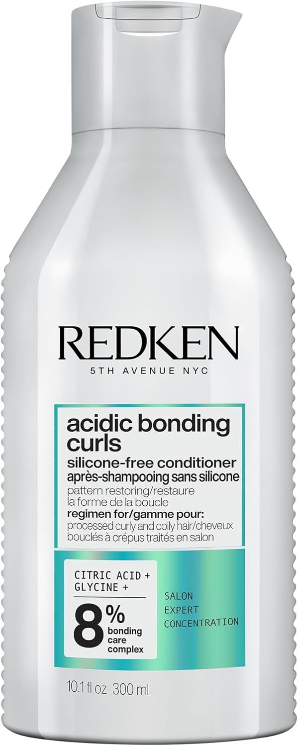 Detalle de REDKEN Acidic Bonding Curl — Après-Shampoing Réparateur pour Boucles Abîmées (300 ml)