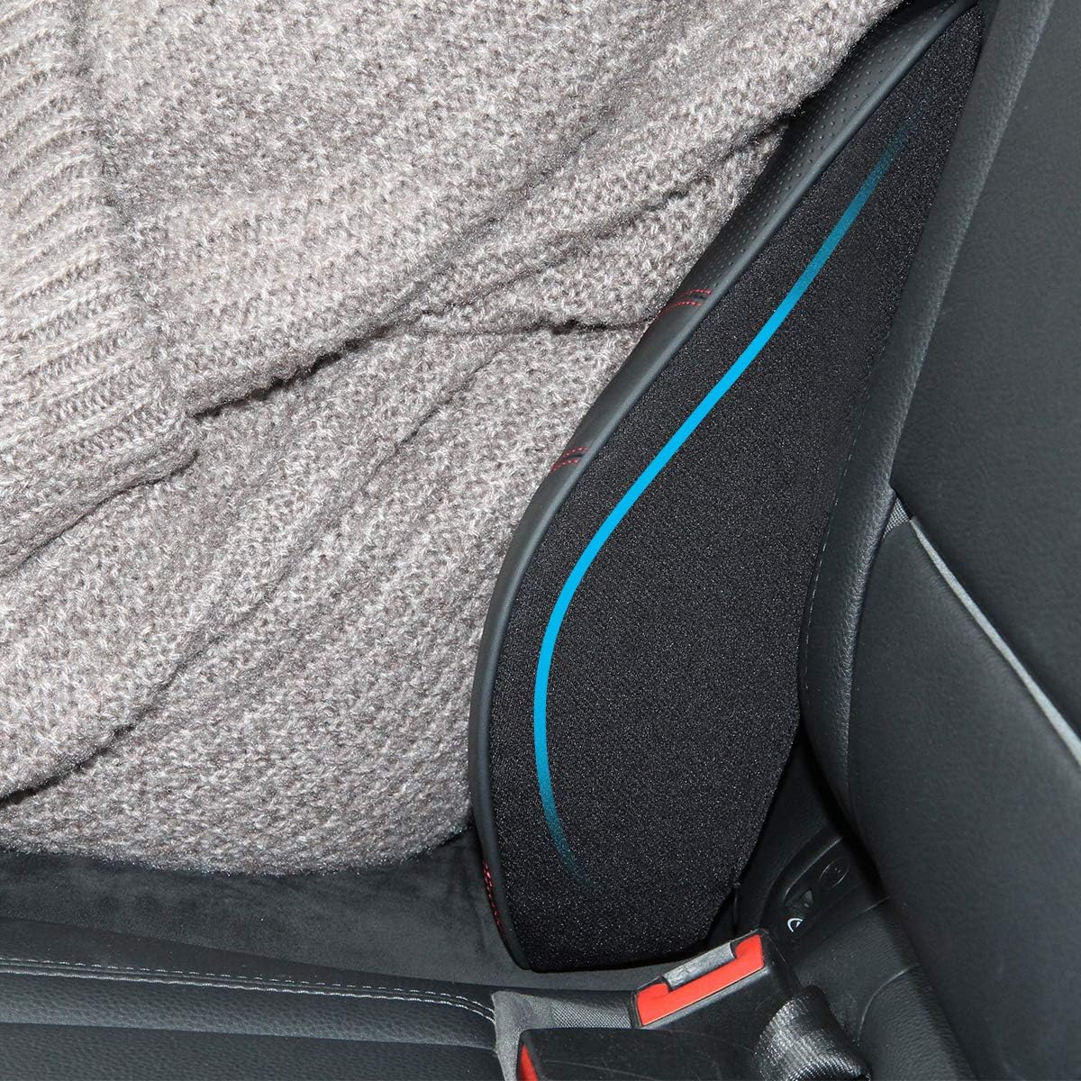 Thumbnail 3 de KOYOSO Cuscino Lombare Auto in Pelle con Memory Foam — Supporto Ergonomico per Schiena