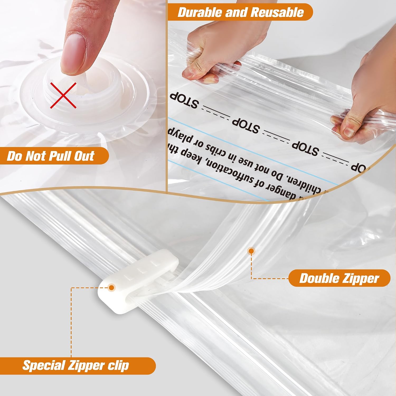 Thumbnail 6 de Storage Master Space Saver Bags 12-pack with Pump