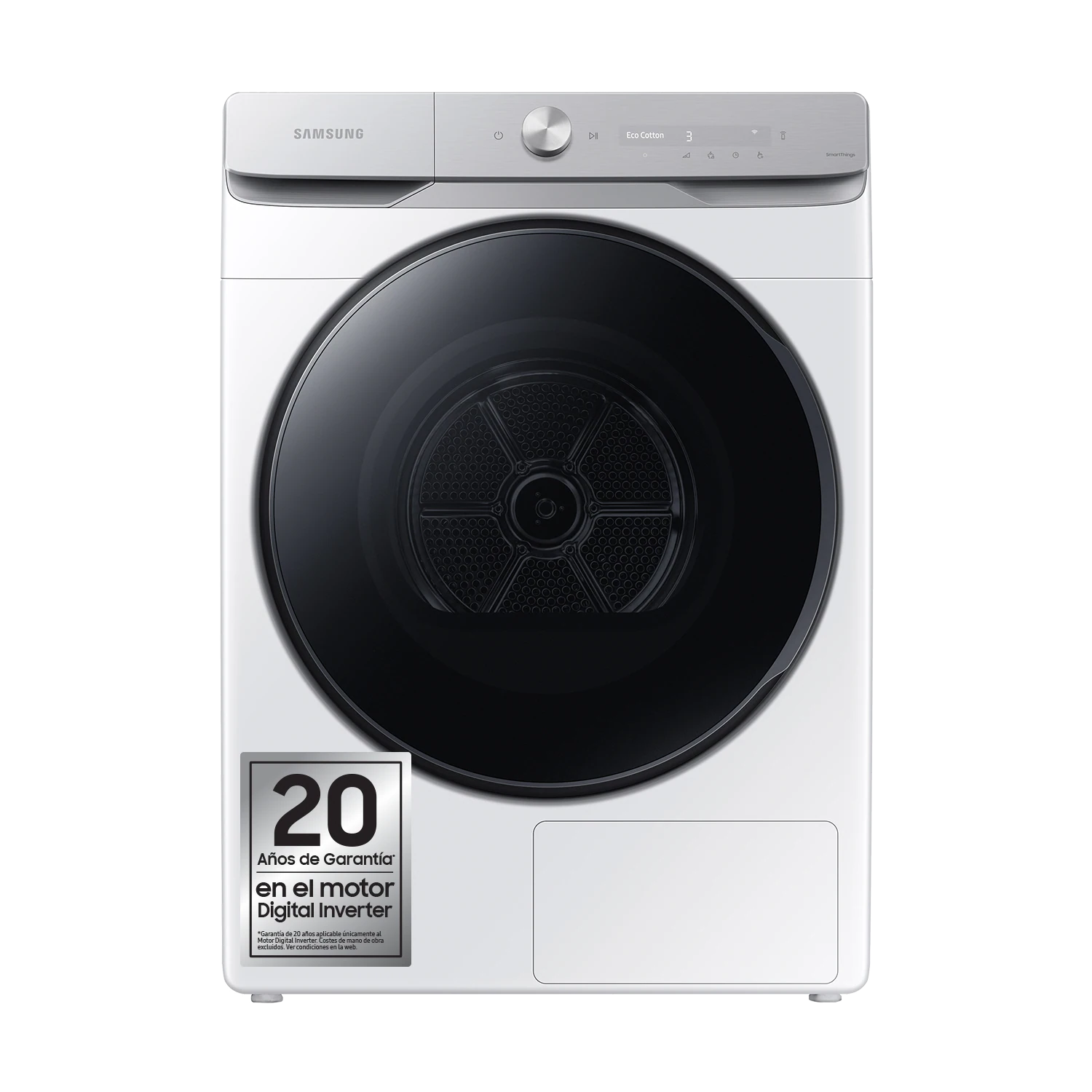 Detalle de Samsung DV16DG8600BWU3 secadora AI Dry 16 kg Clase C