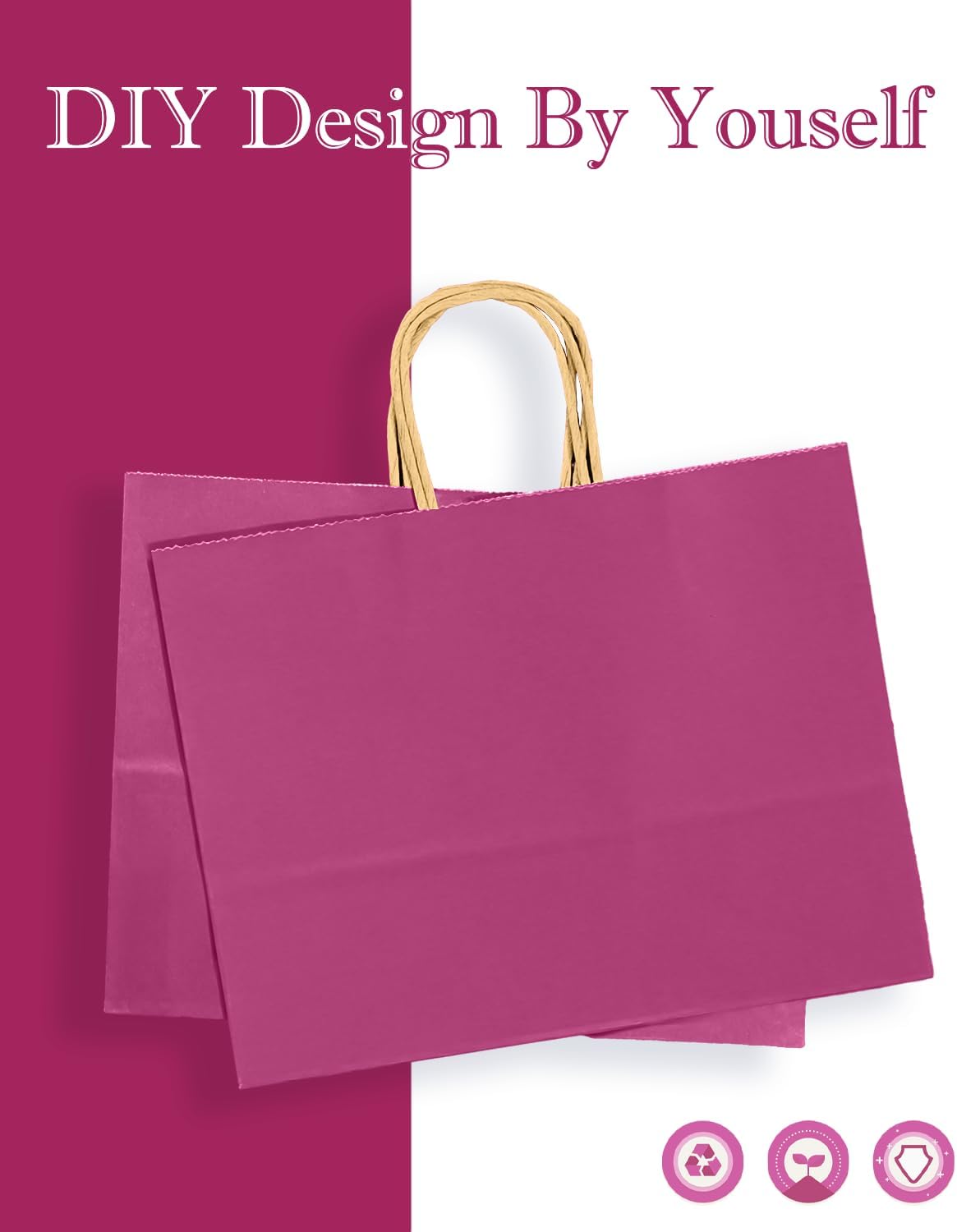 Thumbnail 3 de Gcardist 16pcs gift paper bags 32x25x11cm 🛍️