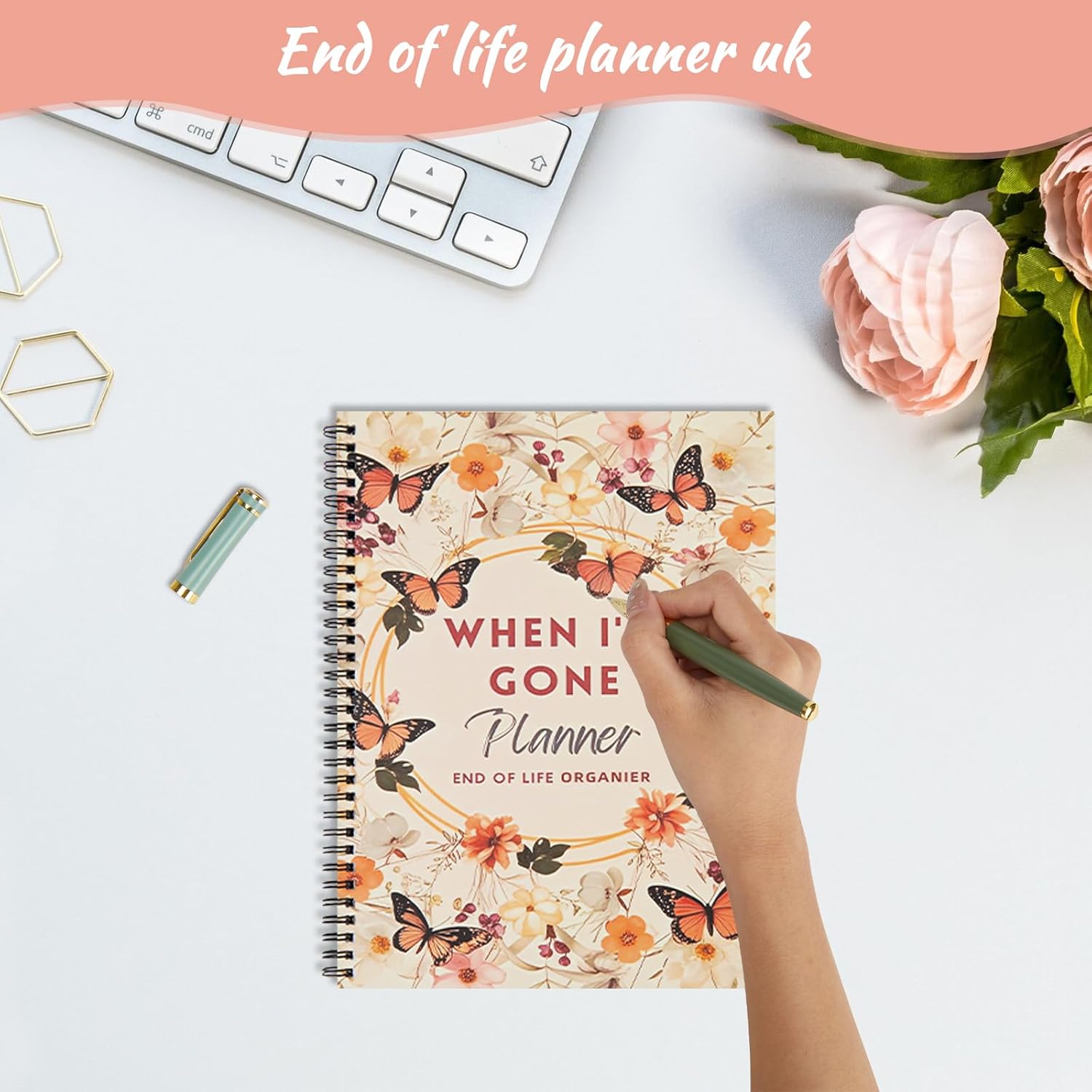 Thumbnail 2 de When I’m Gone Planner UK end of life organiser – Final wishes, funeral plans, and family information book