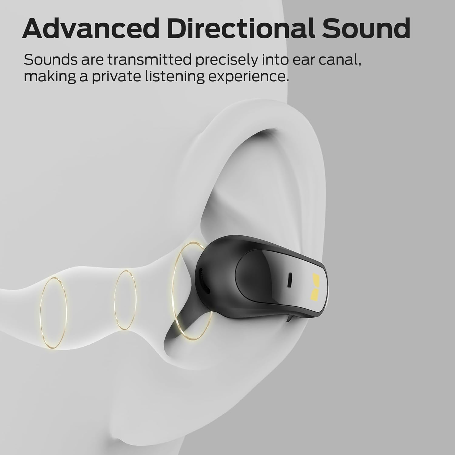 Detalle de Monster AC228 Open Ear Headphones with 24-Hour Battery, IPX5 Water Resistance, Bluetooth 6.0
