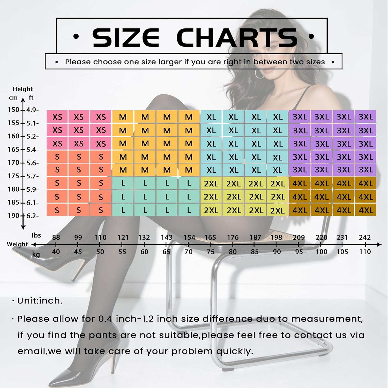 Thumbnail 4 de X-CHENG Fleece Lined Tights 220g