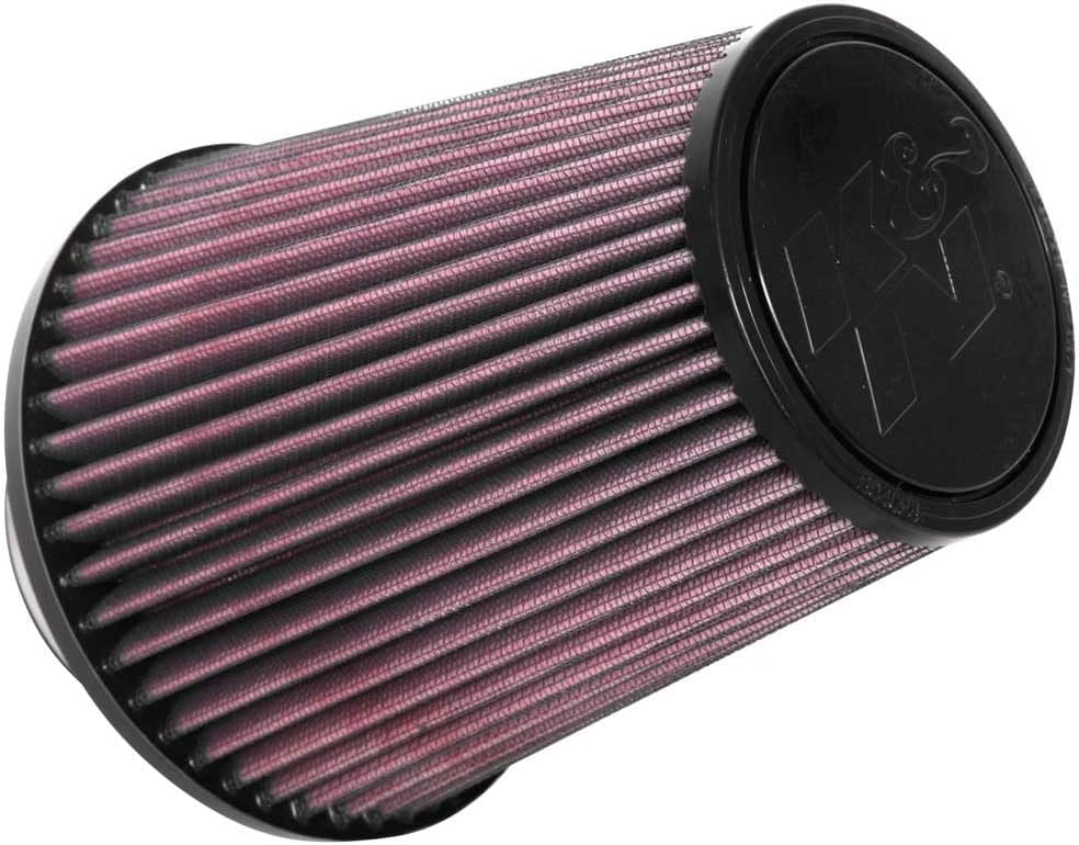 Detalle de K&N Filtro Aria Universale Conico RU-4700, flange 76mm – versatilità e design premium