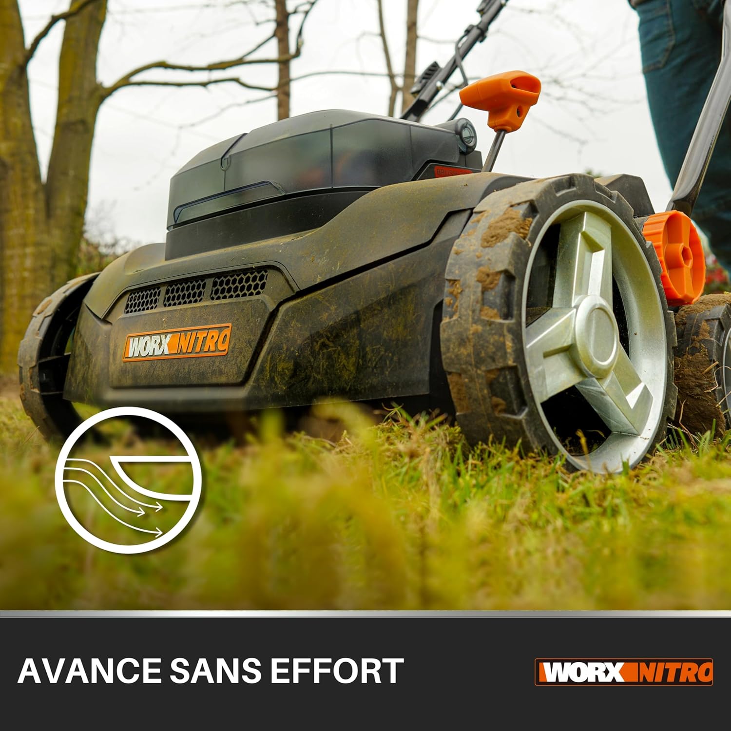 Detalle 2 de WORX WG855E.9 scarificateur et aérateur 36 cm