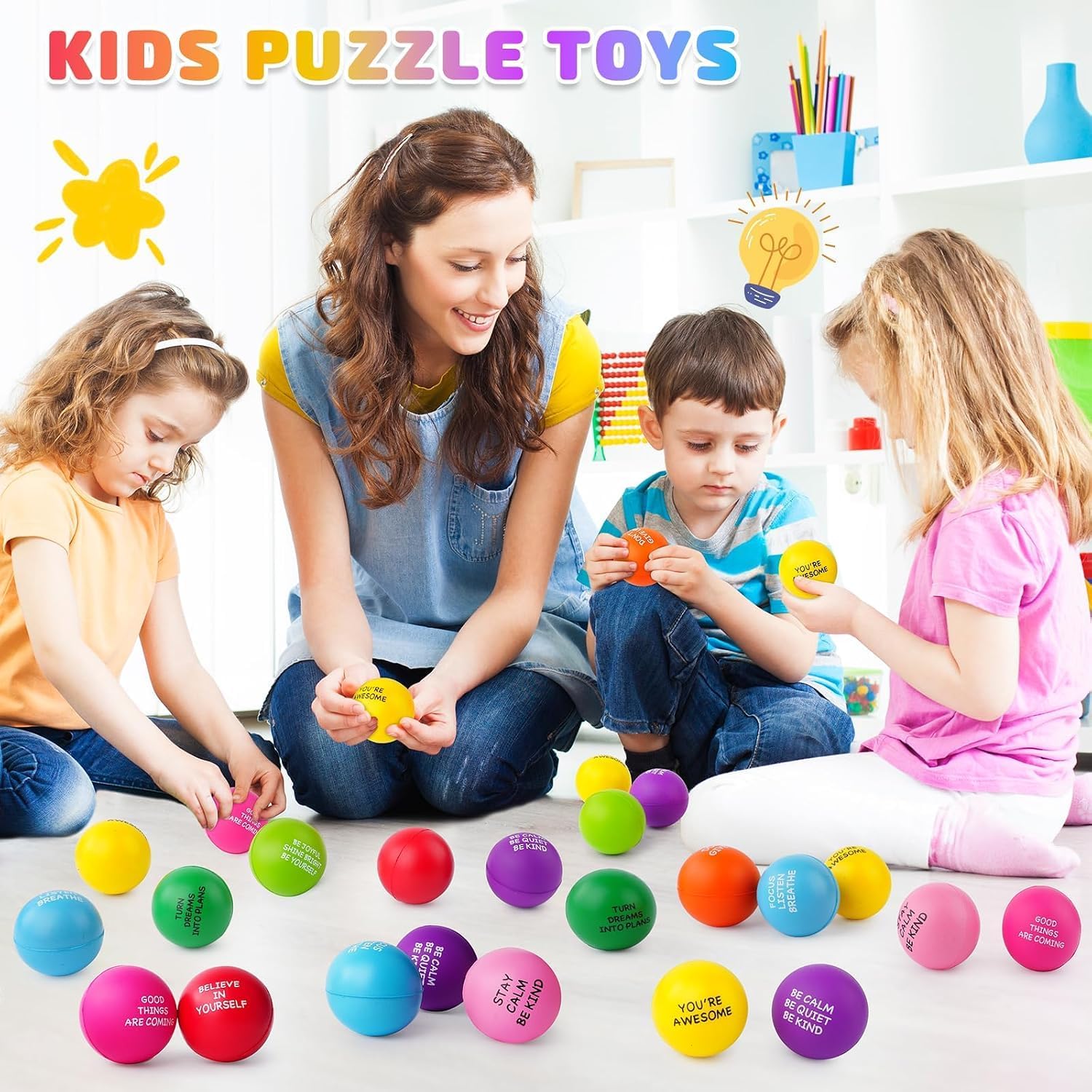 Thumbnail 6 de SHQDD Stress Balls 100ct