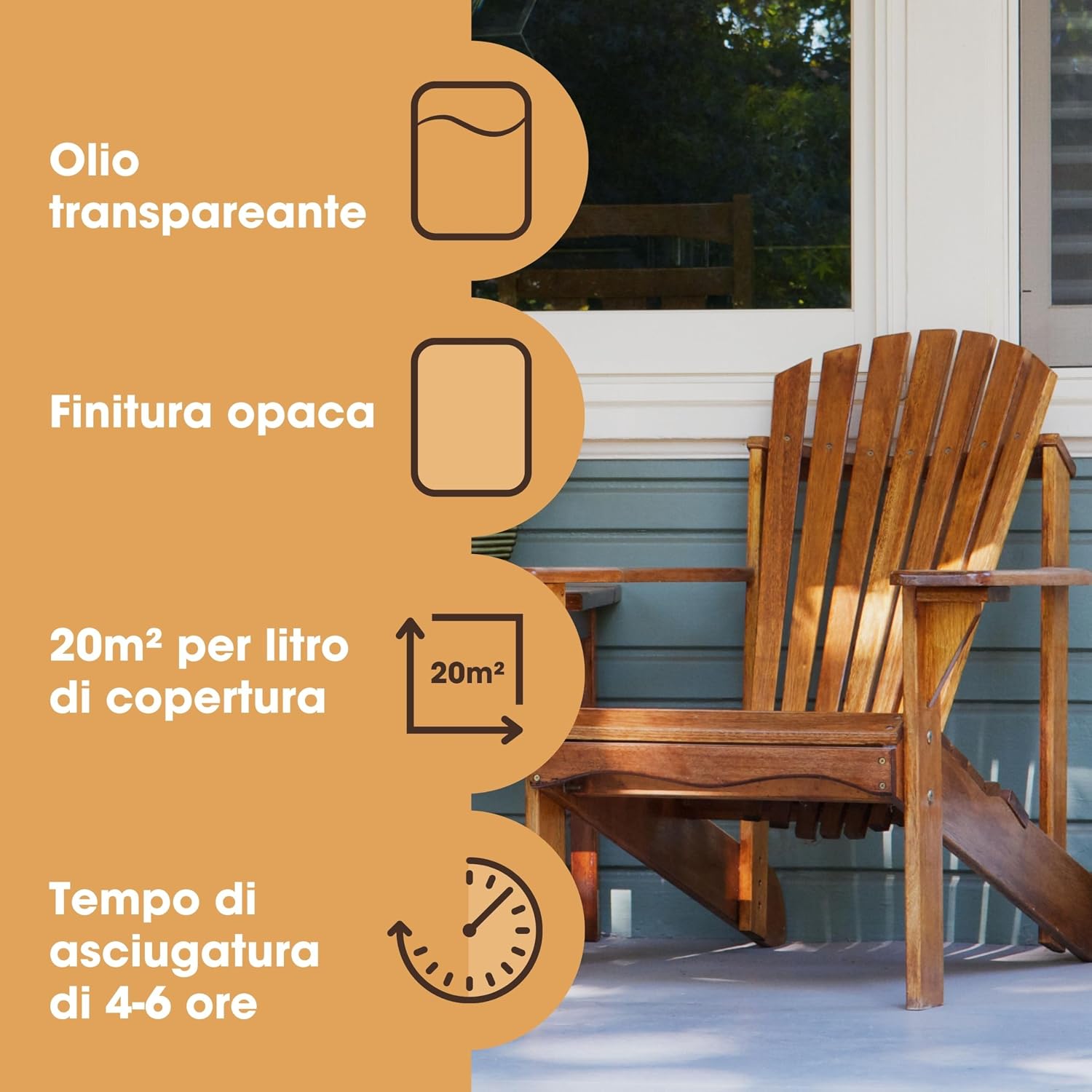 Thumbnail 5 de Furniture Clinic Olio per Teak 2,5 L