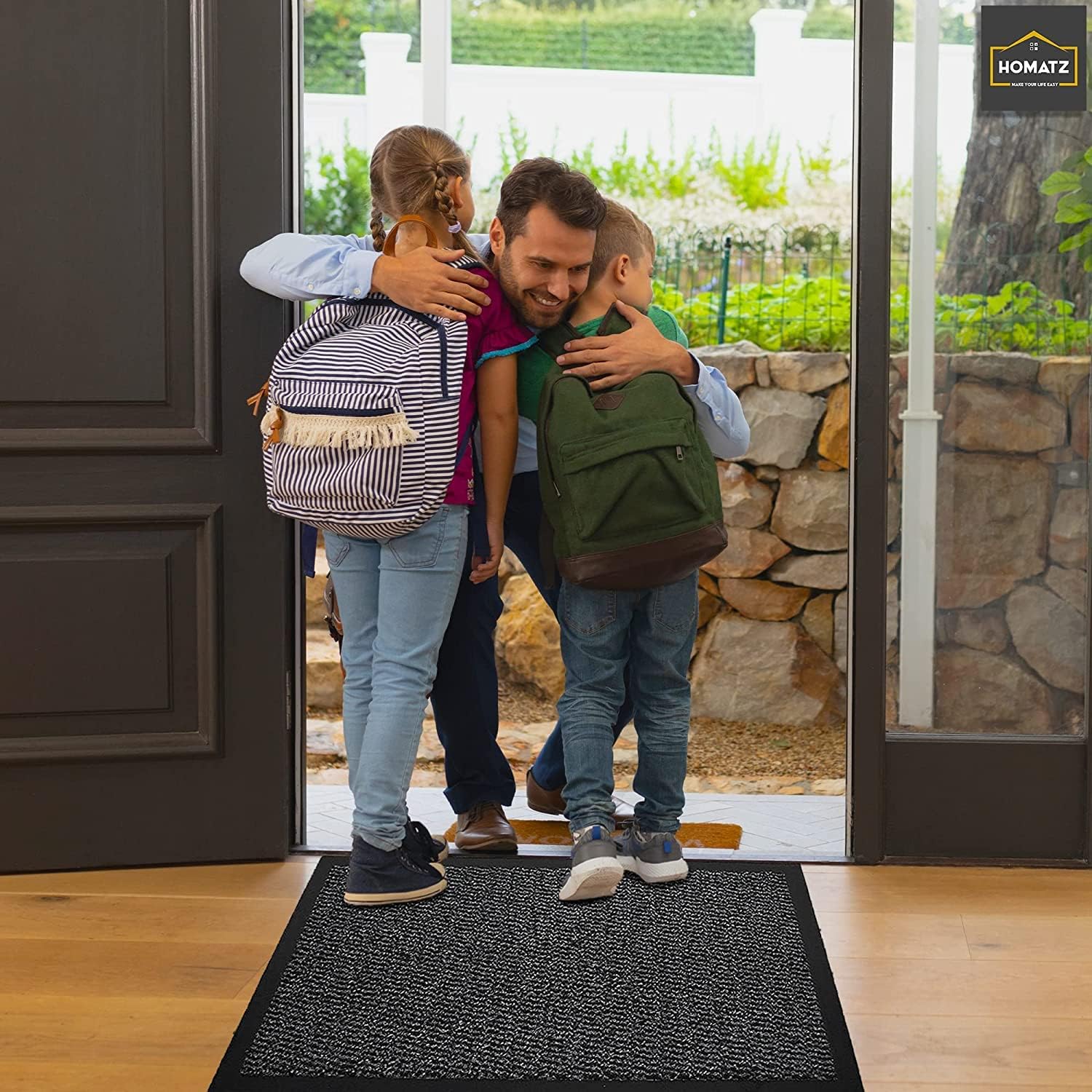 Detalle 2 de Homatz Door Mat 50 x 80cm Heavy Duty