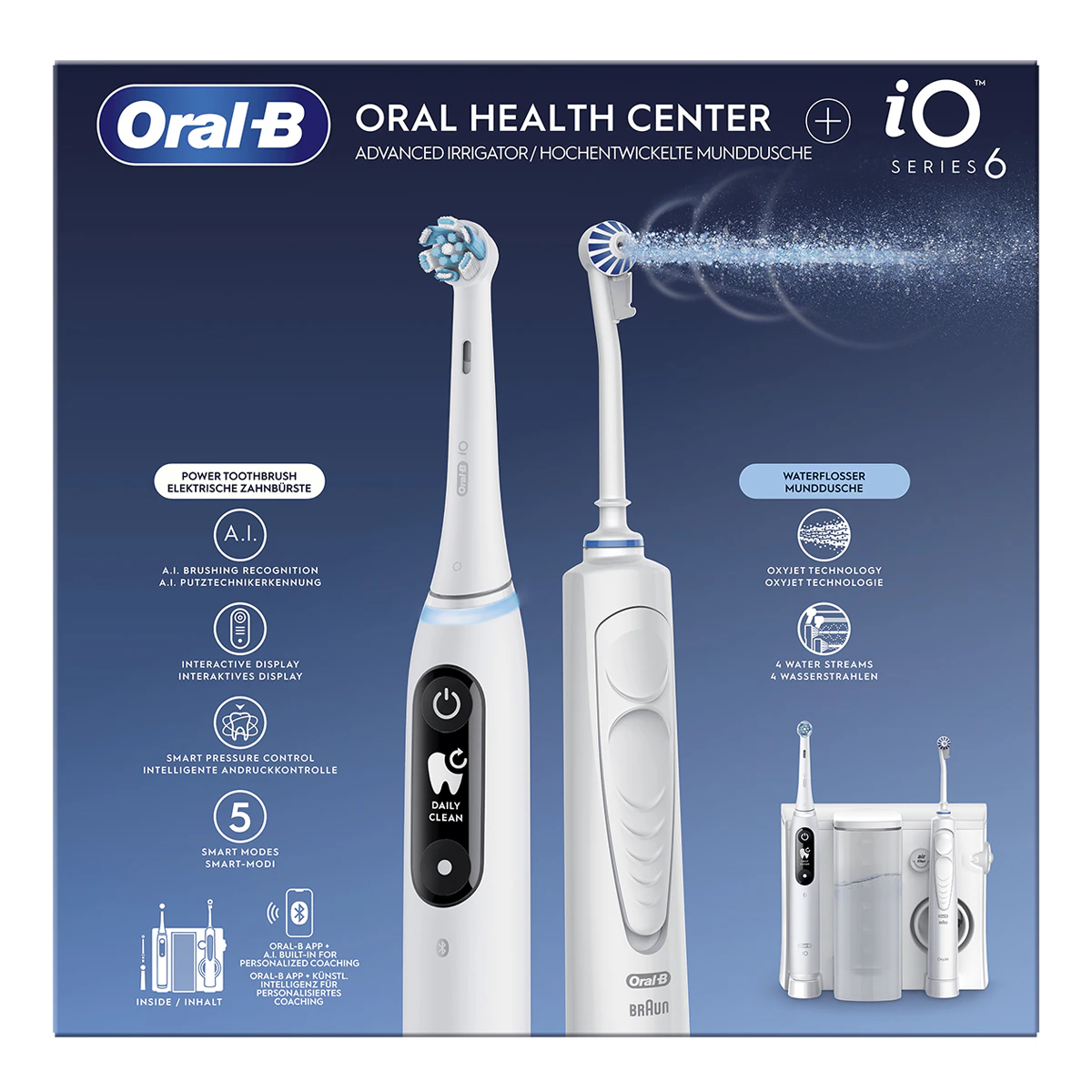 Thumbnail 1 de ORAL BXX Cepillo eléctrico e irrigador bucal