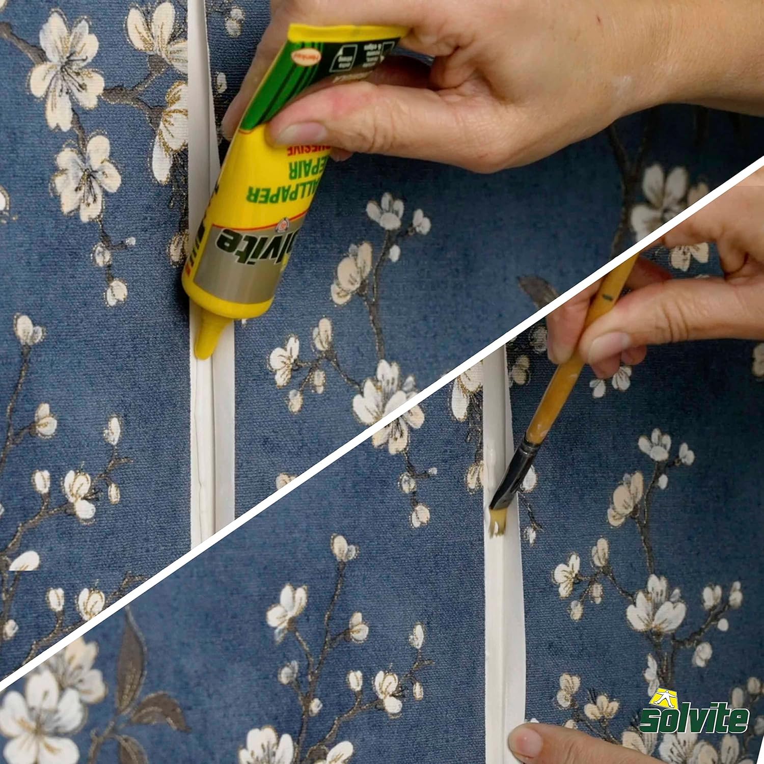 Thumbnail 6 de Solvite Wallpaper Repair Adhesive 56g — Extra-Strong Paste for Tears, Seams & Edges