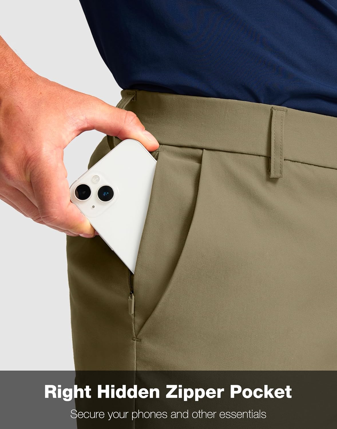 Detalle 2 de G Gradual Men's Golf Shorts, 11-Inch Inseam