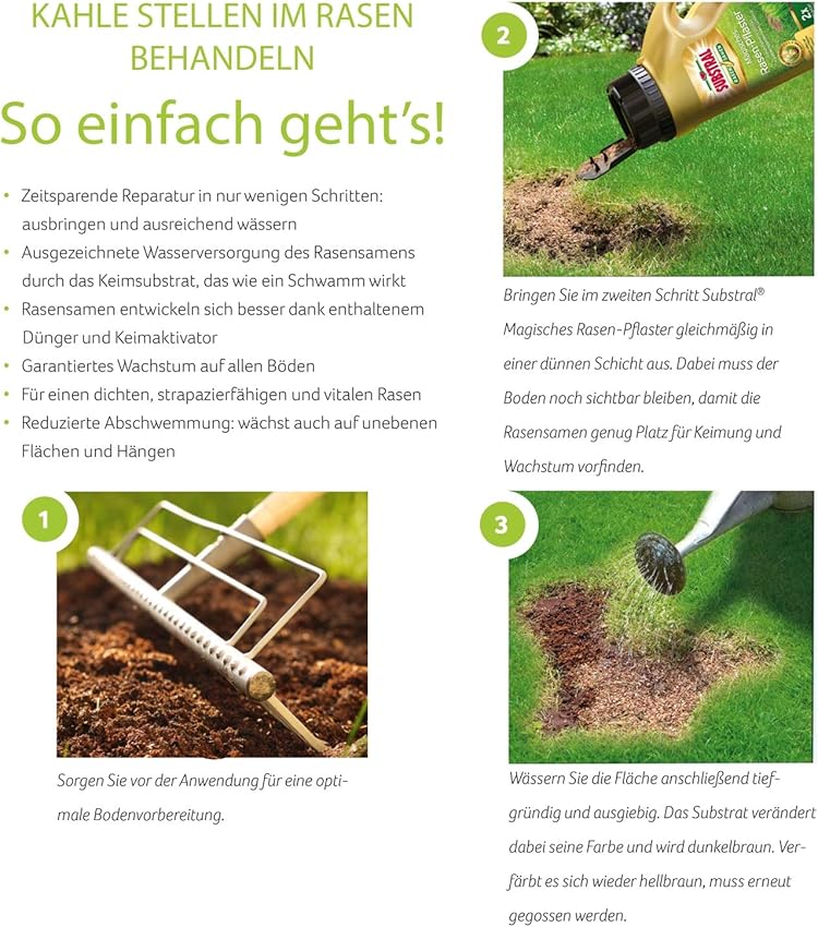 Thumbnail 3 de Substral Magic Lawn Patch 3,6 kg: reparación de césped