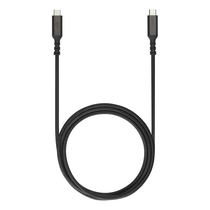Detalle de Cable USB-C ROG 240 W 1,5 m – Negro (ASUS)