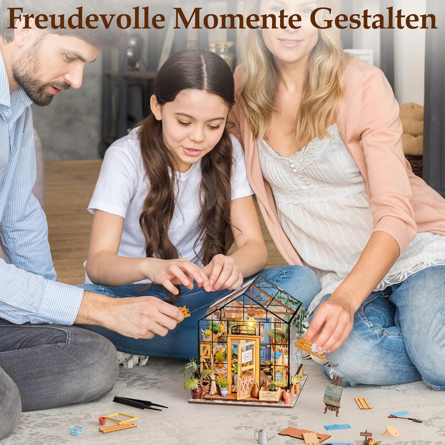 Thumbnail 6 de Rolife Miniatur Haus Bausatz 17,5x17,5x20 cm