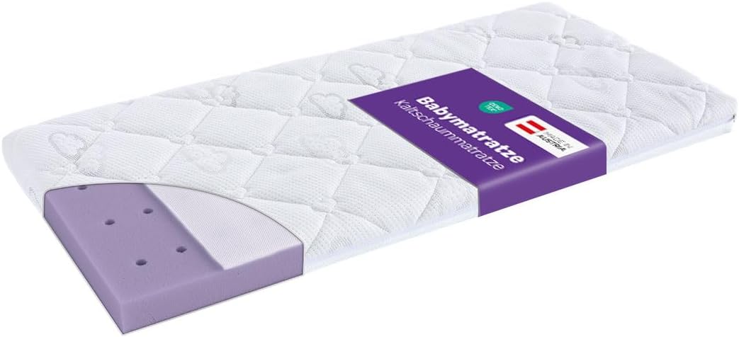 Detalle de Träumeland Brise Light matras voor de wieg 45 x 90 cm met koudschuimkern