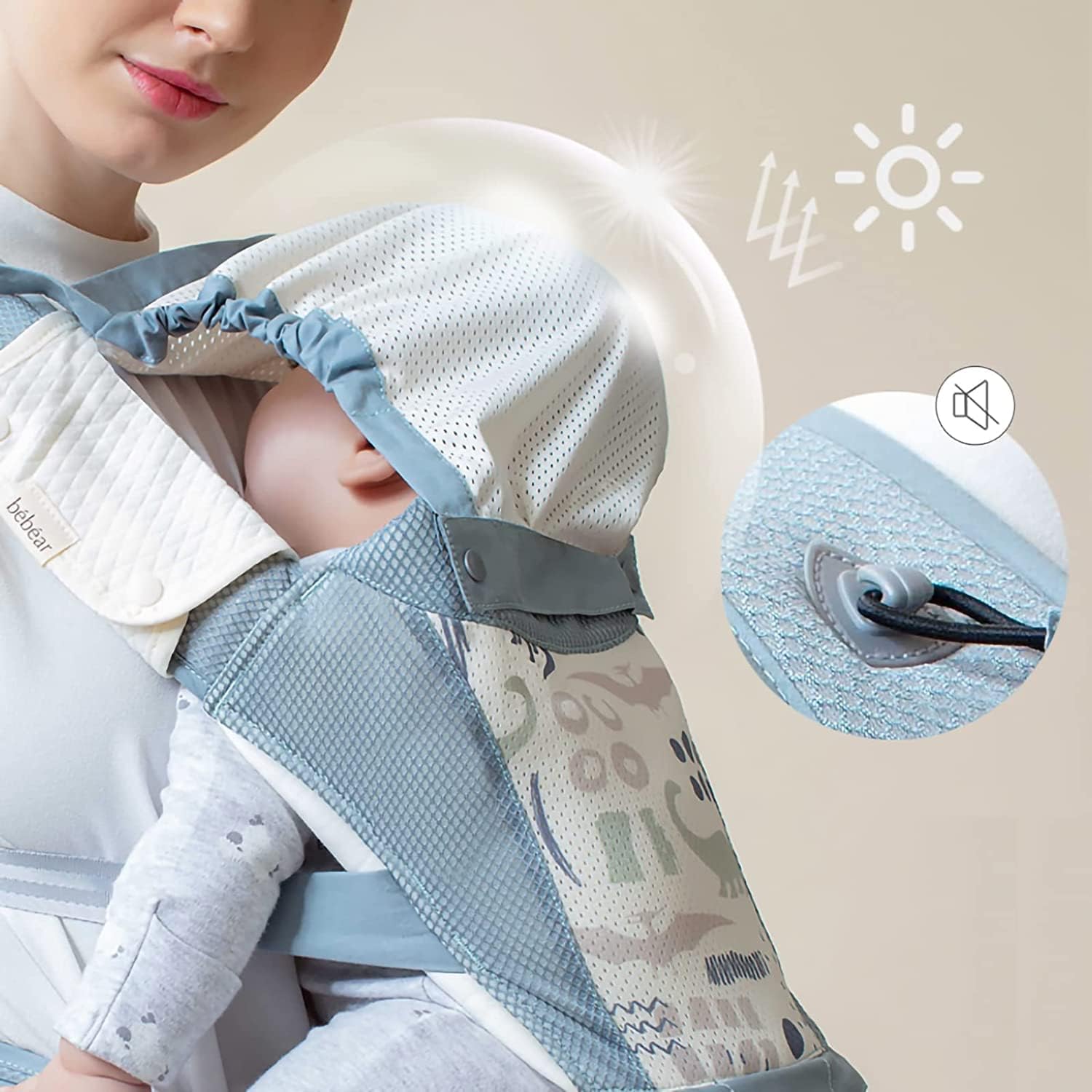 Detalle de Bebamour Baby Carrier 0-36 Months