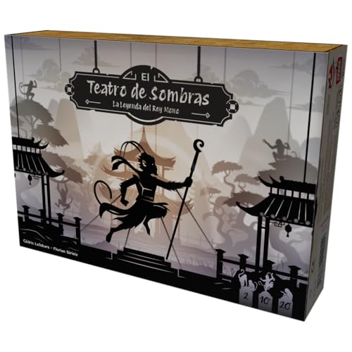 Detalle de Asmodee El Teatro de Sombras — La Leyenda del Rey Mono 🎲
