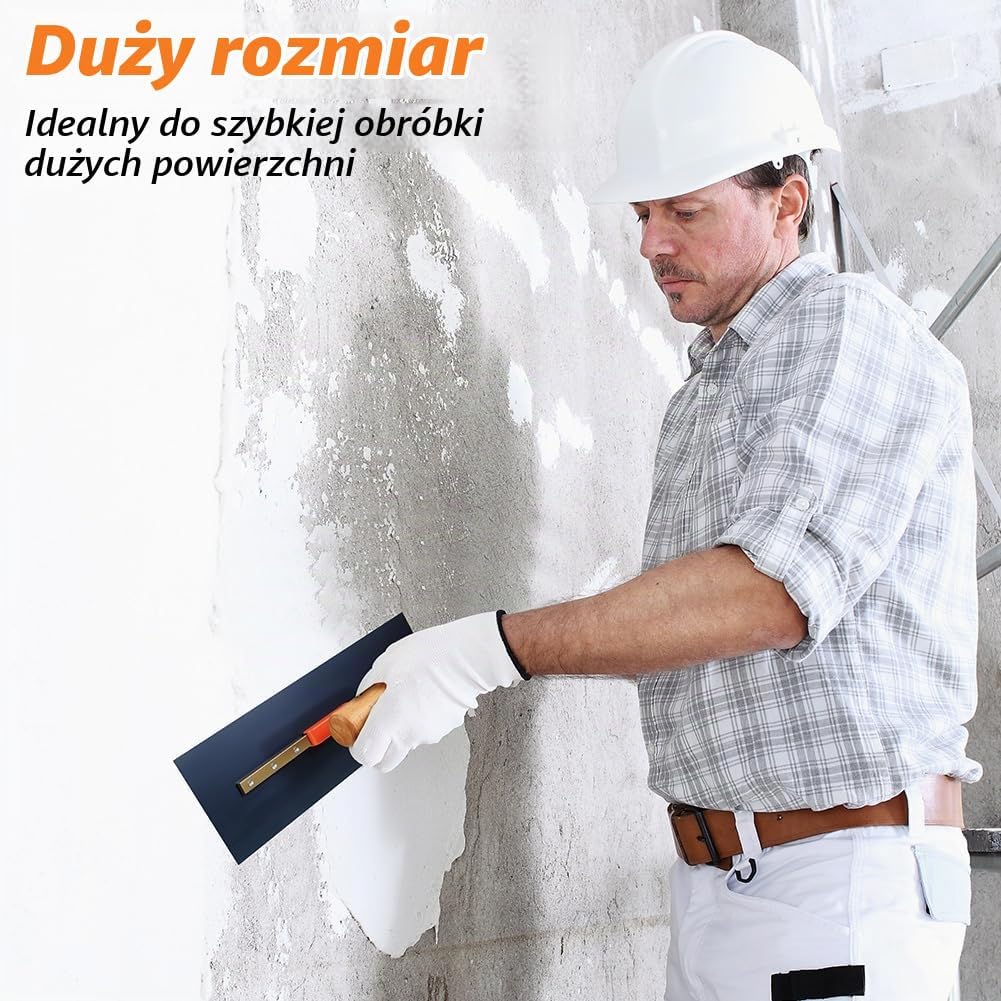 Detalle 1 de vsshe U10-ZXSLPGDF260123-FBA – paca wygładzająca 28 × 9,5 cm ze stali oksydowanej