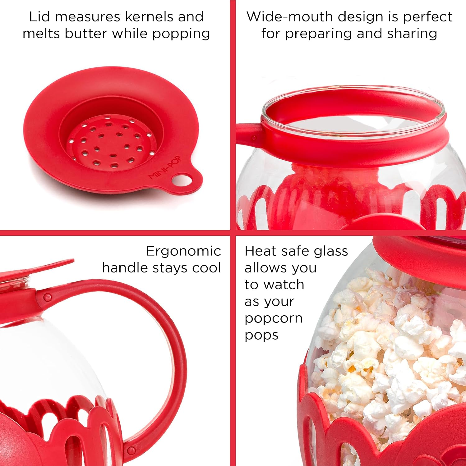 Thumbnail 5 de Ecolution Micro-Pop Popcorn Popper 3-Quart