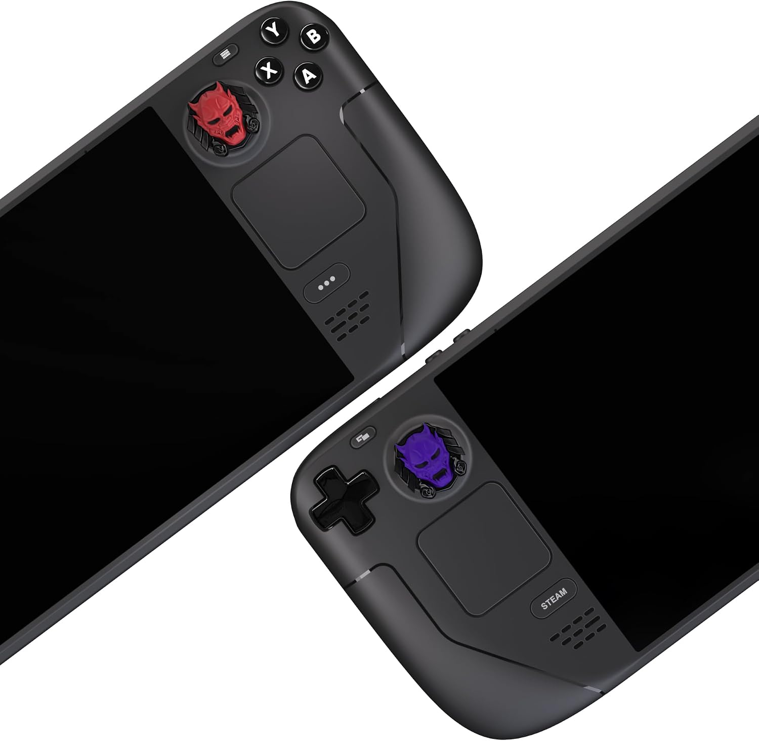 Thumbnail 6 de PlayVital Thumb Grip Caps for Steam Deck LCD & OLED, PS Portal Remote Player – Oni Demons
