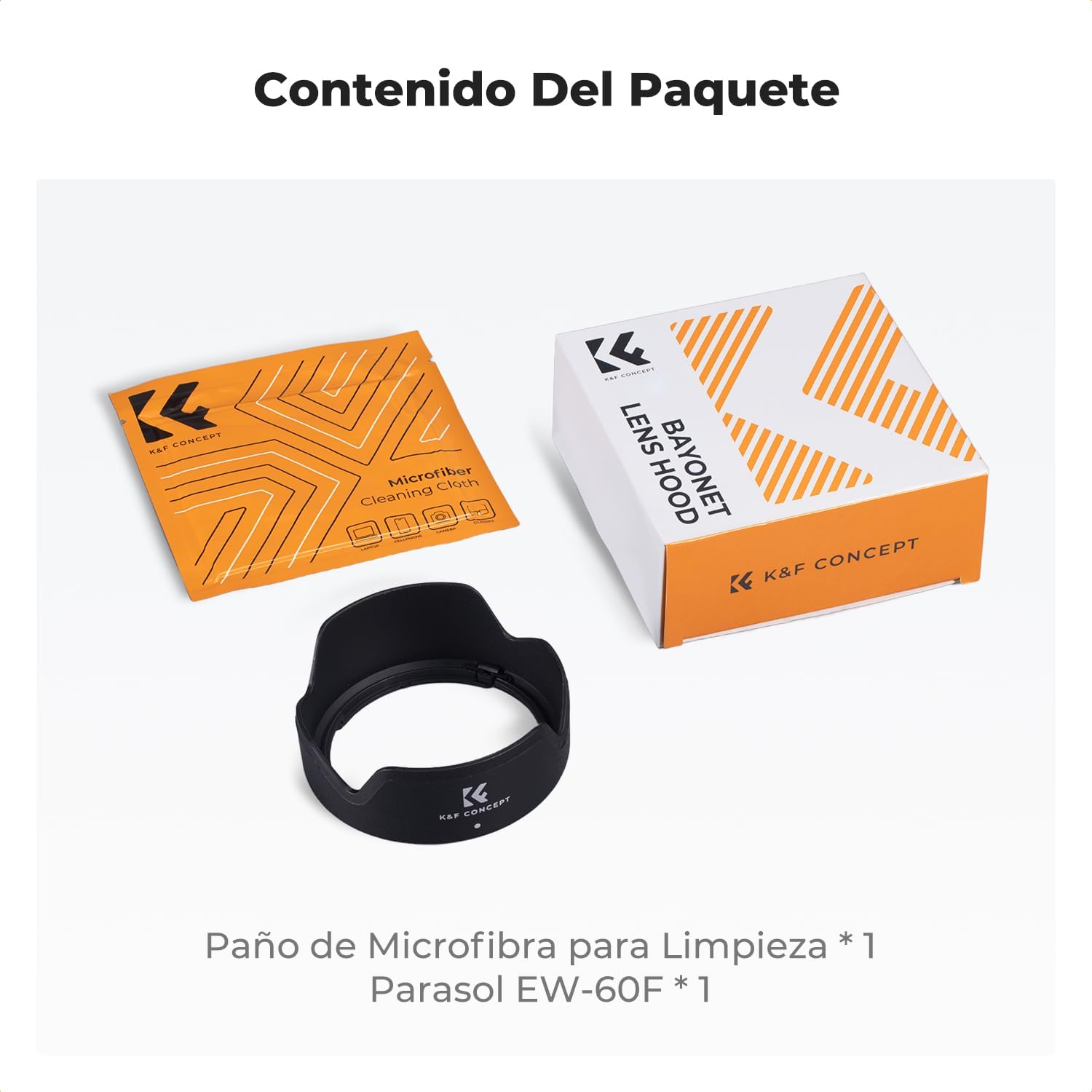 Thumbnail 6 de K&F CONCEPT EW-60F parasol 55 mm