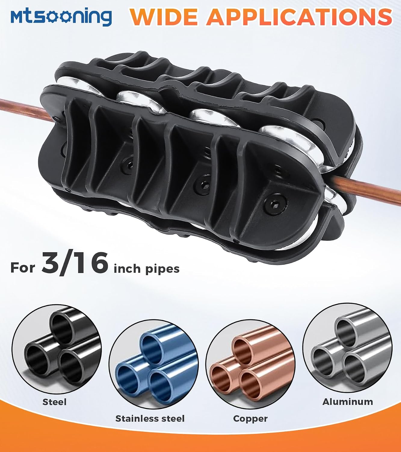 Detalle de Handheld Tubing Straightener for 3/16-Inch Tubing