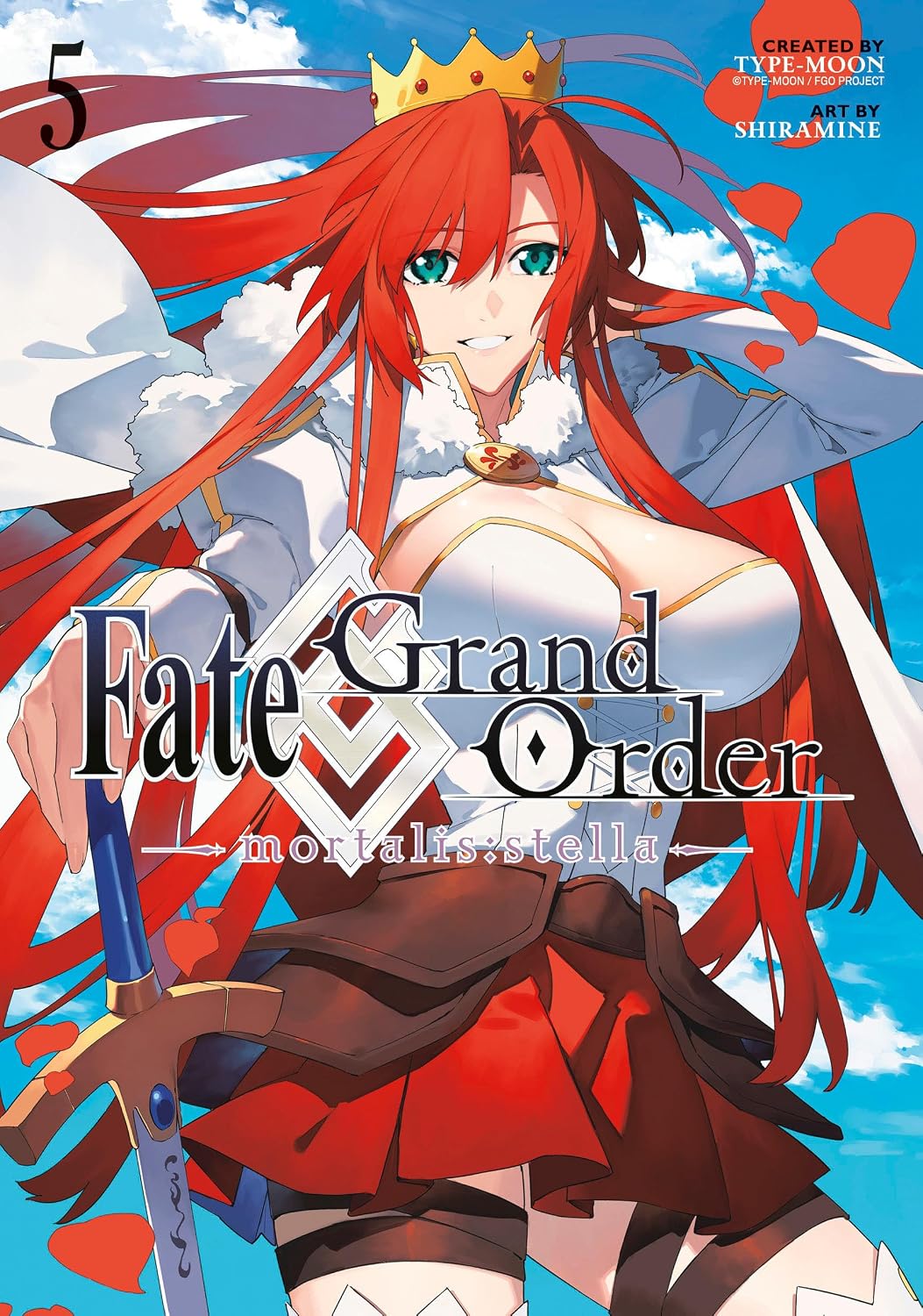 Detalle de Fate/Grand Order -mortalis:stella- 5 Manga, published by Kodansha Comics