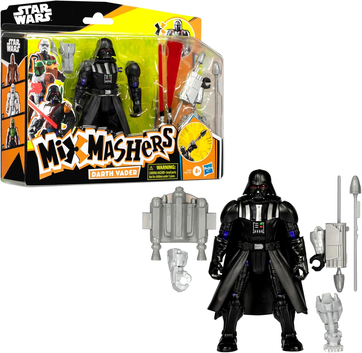 Thumbnail 2 de Star Wars MixMashers Darth Vader Customise Mix-And-Match Deluxe Action Figure & Accessories